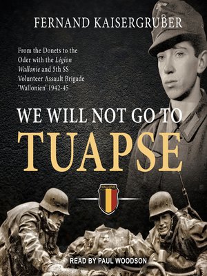 cover image of We Will Not Go to Tuapse
